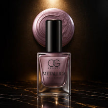 OG Beauty Premium Rose Chrome Metallica Nail Polish (1 Pc / 10 ML) - justgrabit.in | Just Grab It