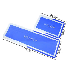 Premium Anti - Slip Kitchen Floor Mat (1 Set) - justgrabit.in | Just Grab It