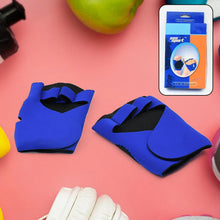 Palm Support Gloves Half Finger Gym Exercise Training Gloves Outdoor (1 Pair / With Color Box) - justgrabit.in | Just Grab It