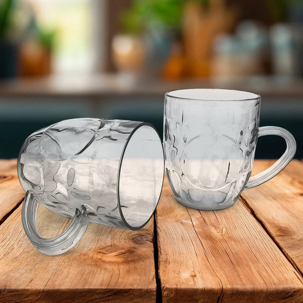 Apex Shake Mug Set – 2 Pieces Durable Plastic Mugs (350ml) Approx - Justgrabit Inc.