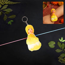 2 - in - 1 Kids Doll Bracelet Keychain – Stylish Soft Toy Bracelet & Bag Charm - justgrabit.in | Just Grab It