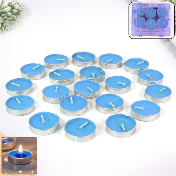 Multicolor Tea Light Candles - (20 Pc) - justgrabit.in | Just Grab It
