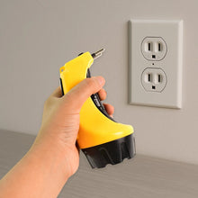 Rechargeable LED Torch Flashlight – High - Power Handheld Emergency Light with Built - in Plug - Justgrabit Inc.