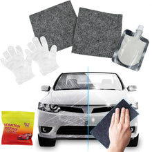Nano Magic Car Scratch Remover Cloth, Multipurpose Scratch Repair Cloth, Cloth for Car Paint Scratch Repair, Easy to Repair Slight Scratches on the Surface Polishing Repeatable Use for All Kinds of Car (45 ML Repair Solution, 2 Gloves, 2 nano Cloth) - Justgrabit Inc.