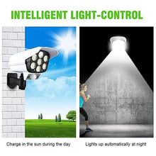 Solar Light Outdoor Motion Sensor Security Camera Shaped Dummy Wall Lamp (1 Pc) - justgrabit.in | Just Grab It