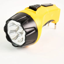 Rechargeable LED Torch Flashlight – High - Power Handheld Emergency Light with Built - in Plug - Justgrabit Inc.