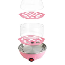 Egg Boiler / Poacher / Cooker / Electric Steamer (2 Layer) - justgrabit.in | Just Grab It