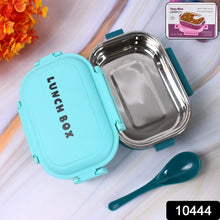 Insulated Testy Stainless Steel Leakproof Lunch Box With Spoon (1 Set) - justgrabit.in | Just Grab It