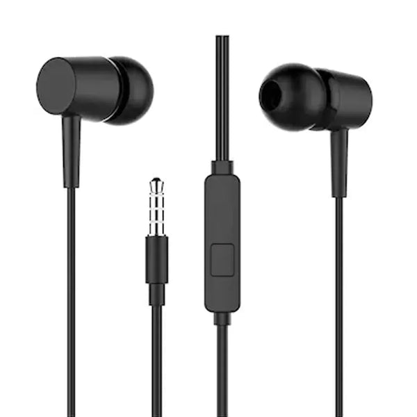 Headphone Isolating stereo headphones with Hands - free Control - Justgrabit Inc.