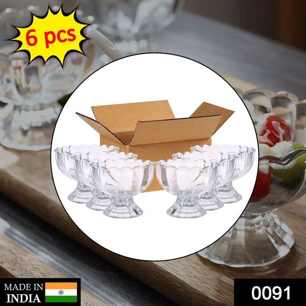 Serving Dessert Bowl Ice Cream Salad Fruit Bowl - 6pcs Serving Dessert Bowl Ice Cream Salad Fruit Bowl - 6pcs - Justgrabit Inc.