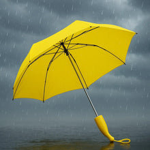 Stylish Banana Shaped Mini Foldable Umbrella - justgrabit.in | Just Grab It