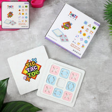Tic Tac Toe Classic Strategy Board Game for Kids (1 Set) - justgrabit.in | Just Grab It