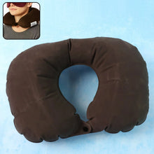 Inflatable U - Shaped Travel Neck Pillow (1 Pc) - justgrabit.in | Just Grab It
