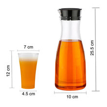 Transparent Unbreakable Water Juicy Jug and 6 Pcs. Glass Combo Set for Dining Table Office Restaurant Pitcher - Justgrabit Inc.
