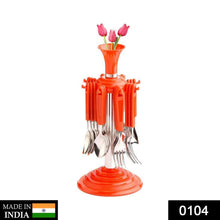 New Stylish 24 Pcs Plastic, Stainless Steel Cutlery Set (Pack of 24) - Justgrabit Inc.