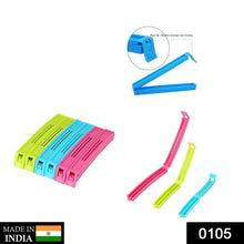Plastic Snack Bag Clip Sealer Set (18 Pcs, Multicolour) - justgrabit.in | Just Grab It
