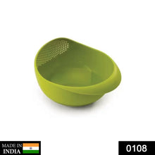 Kitchen Plastic big Rice Bowl Strainer Perfect Size for Storing and Straining - Justgrabit Inc.