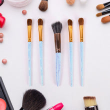5pc Makeup Brush tools kit (5 Pcs Set / Mix Color) - justgrabit.in | Just Grab It