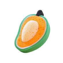 Multipurpose Mango Dish Sponge: Cleans Kitchen & Bath (Soft & Durable, 1 Pc) - Justgrabit Inc.