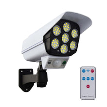Solar Light Outdoor Motion Sensor Security Camera Shaped Dummy Wall Lamp (1 Pc) - justgrabit.in | Just Grab It