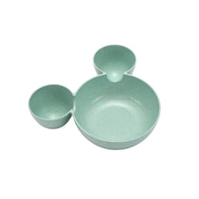 Mickey Shaped Kids / Snack Serving Sectioned Plate - Justgrabit Inc.