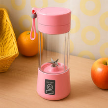 Multi - Purpose Portable USB Electric Juicer 6 - Blades, Protein Shaker, Blender Mixer Cup (380 ML) - Justgrabit Inc.