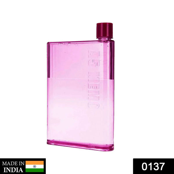 A5 Size Notebook Plastic Bottle (Any Color) - Justgrabit Inc.