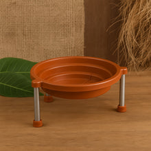 Multipurpose Matka Stand / Plant Pot Water Pot Stand Plastic for Home & Kitchen (1Pc) - justgrabit.in | Just Grab It