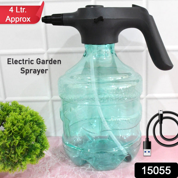 Electric Spray Bottle Garden Sprayer Automatic Watering Can (1 Pc / 4 Ltr. Approx) - justgrabit.in | Just Grab It