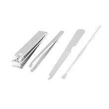 4 - in - 1 Nail Clipper Kit: Stainless Steel Tools, Manicure Set (Travel Case) - Justgrabit Inc.