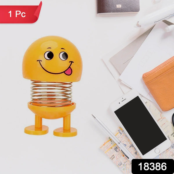 Smiling Face, Spring Doll Toy (1 Pc) - justgrabit.in | Just Grab It