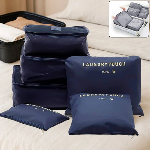 Cloth Organizer Pouch Laundry Zipper Bags (6 pcs) - Justgrabit Inc.