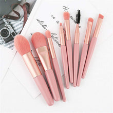 Premium Makeup Brush Set (8 Pcs Set / Mix Color) - justgrabit.in | Just Grab It