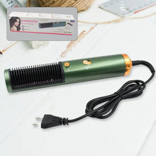 Hair Straightener Comb, Anti Scald Hot Comb Negative Ion Hair Straightener Brush Straightener 3 Gear Constant Temperature for Quick and Professional Hair Salon at Home (1200w), Hair accessories - Justgrabit Inc.