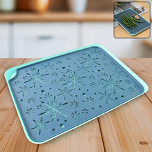 Multi - Purpose Snowflake Design Drain Tray for Kitchen Sink - justgrabit.in | Just Grab It