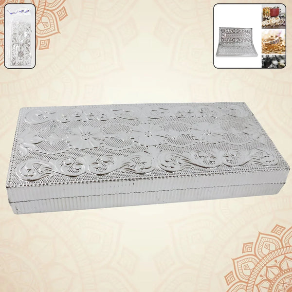 Multipurpose Rectangular Shaped Decorative Designer Gifting Cash Box (1 Pc / 20×9 Cm) - Justgrabit Inc.