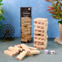 Wooden Tumbling Tower Game - (Set) - Justgrabit Inc.