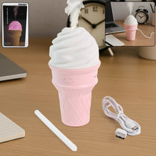 Ice Cream Cone Shape Air Freshener Humidifier (1Pc / Pink) - Justgrabit Inc.