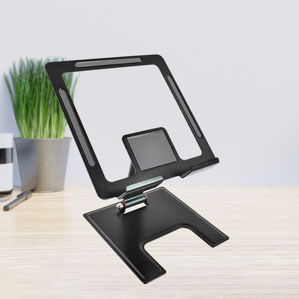 Adjustable Desktop Tablet Phone Stand Aluminium Alloy Stand For Phone (1 Pc) - justgrabit.in | Just Grab It
