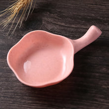 Mini Flower - Shaped Sauce Dish with Handle - justgrabit.in | Just Grab It