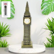 Big Ben London Clock Tower Miniature Metal Statue - Elegant Home Decor and Perfect Gifting Option - Justgrabit Inc.