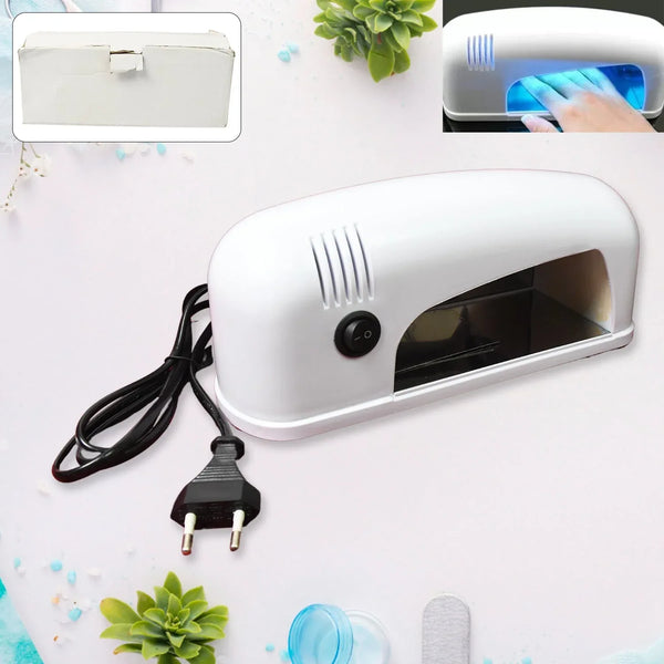 9W LED UV Lamp Nail Dryer Gel Nail Lamp Nail Curing Lamp (1 Pc) - justgrabit.in | Just Grab It