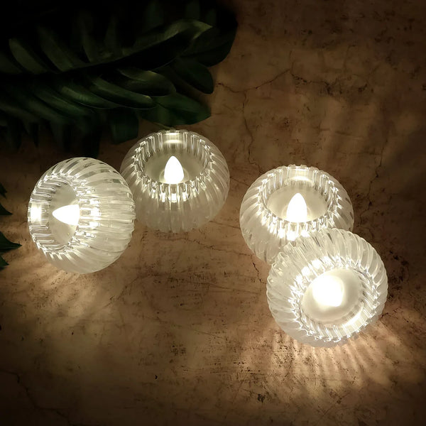 LED Flameless Decorative Candles (4 Pc) - Justgrabit Inc.