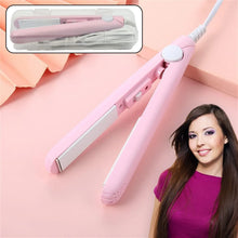 Beauty and Personal Care Professional Ceramic Plate Mini Hair Styler Straightener and Curler - Justgrabit Inc.