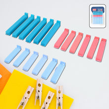 Ritu 18 - Piece Plastic Pouch Sealer Clip Set - justgrabit.in | Just Grab It