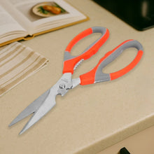 SpaceMulti-Function Kitchen Scissors for Veggies, Meat & Seafood with Bottle Opener - Justgrabit Inc.