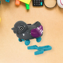 Small push back duck toy, Ejectable spring tail duck, Small DIY duck Toy - Justgrabit Inc.