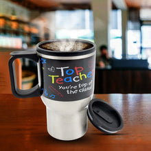 Stainless Steel Insulated Travel Mug - Double - Walled Vacuum Cup with Lid & Handle, Tumbler - Justgrabit Inc.