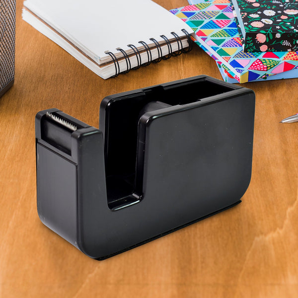 Plastic Tape Dispenser Cutter for Home Office use (1 pc / Big) - justgrabit.in | Just Grab It