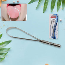 Steel Tongue Cleaner, Tongue Scraper (1 Pc) - justgrabit.in | Just Grab It